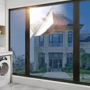 Window Film, One-Way Privacy Film, Sun Protection Heat Insulation Film, Home Use, Balcony/Sunroom, Blackout Glass Sticker, Anti-Peep.