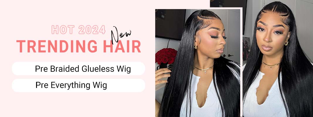 [Spring 2026] Alipearl Hair 250% Density 13x4 Lace Frontal Wig Glueless Pre Braided Straight 13x6 Lace Front Wig Stylist Wig Pre Cut Pre Styled