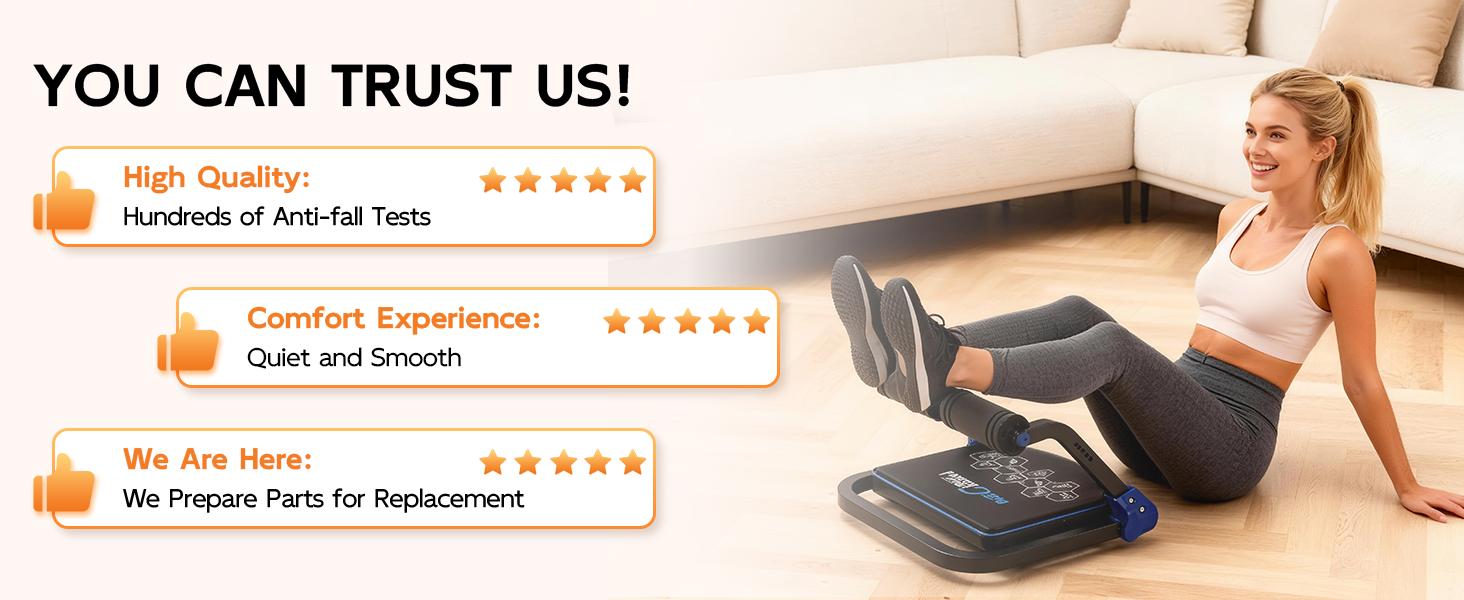 HOPHORSE Sit-Up Exercise Equipment, Ab Crunch Machine Roll-up Machine,Portable Ab Crunch Exercise Machine, sit up machine Abdominal Workout Machine for Home Gym, Core Ab Exercise System Trainer, Core max，TikTokShopBlackFriday