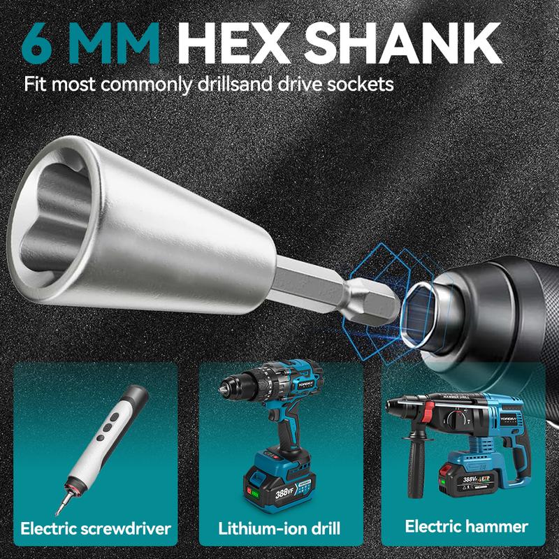 Electrician grade automatic electric wire stripper (2), parallel conversion head for electric drills, time-saving and labor-saving, suitable for maintenance on construction sites and factories Diy Tools Hand Tools Hardware Wirepliers Electrician grade automatic electric wire stripper (2), parallel conversion head for electric drills, time-saving and labor-saving, suitable for maintenance on construction sites and factories Diy Tools Hand Tools Hardware Wirepliers