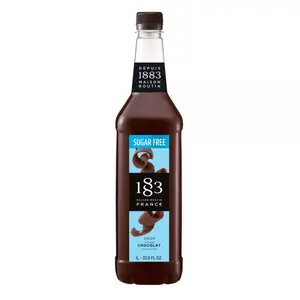 1883 Maison Routin Sugar Free Chocolate Syrup - Bottle (1L)
