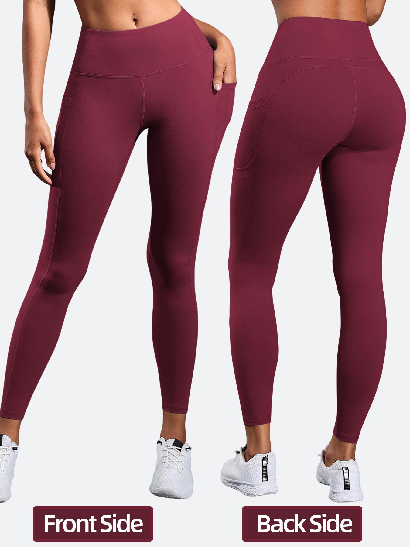 CHRLEISURE Women's Suit Workout Set Yoga Outfit Activewear for Daily Wear with Long Sleeve Top & High-Waisted Leggings