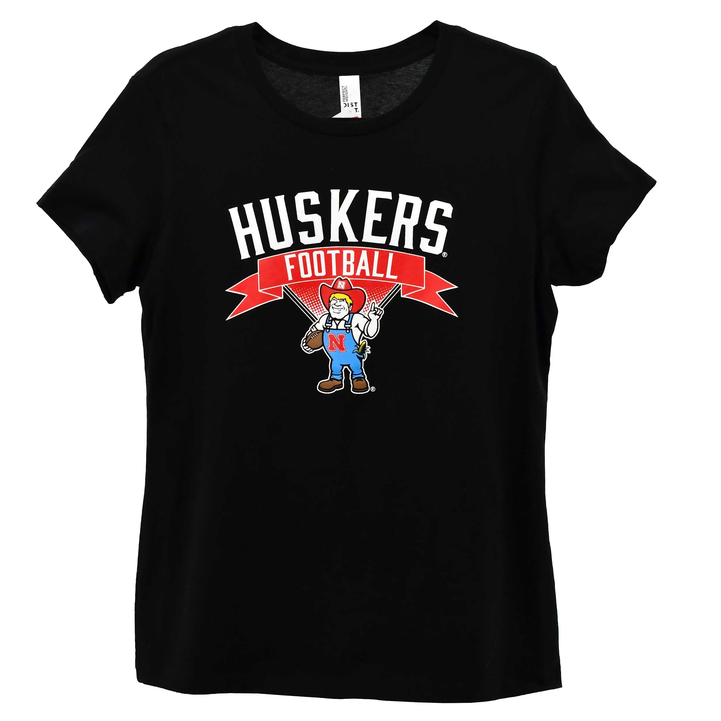 Nebraska Herbie Husker Unisex T-Shirt | Black | Multiple Sizes | Lou's Sporting Goods | 25N13PC455