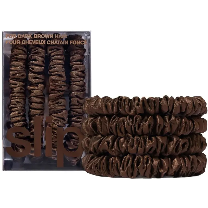 Invisawear smart jewelry Elegant Brown Hair Scrunchie Invisawear smart jewelry Elegant Brown Hair Scrunchie main image 3