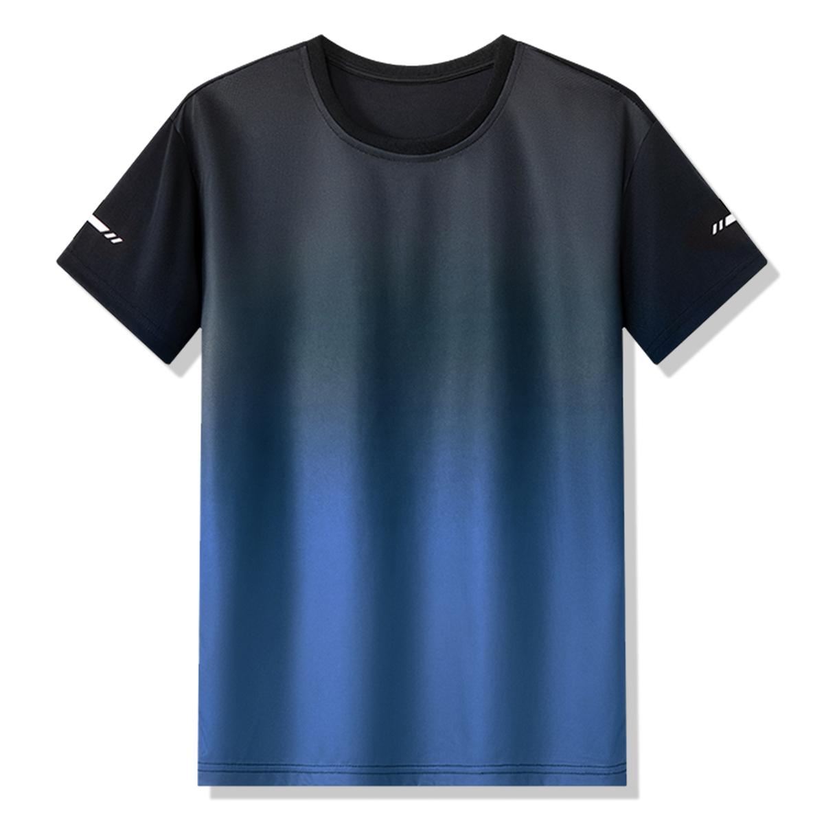 6-piece running sports T-shirts, short-sleeved moisture-wicking and quick-drying tops, suitable for fitness, casual wear and hiking trips, available in multiple colors