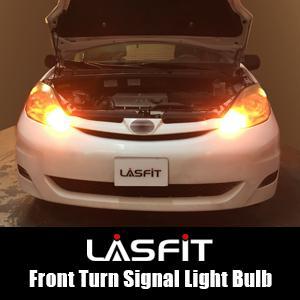 Lasfit 3157 3057 4057 4157 CANBUS Error Free Anti Hyper Flash Switchback LED Turn Signal Light Dual Color Bulb, 2 Bulbs
