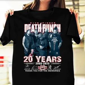 FiveFinger Death Punch 20th Anniversary Menswear T-Shirt