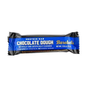 BAREBELLS Protein Bar Chocolate 55g - High Protein, Low Sugar Snack for Muscle Gain & Fitness