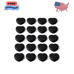 20pcs Fridge Magnets - Heart Heavy Duty Refrigerator Magnets