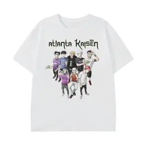 Atlanta Kaisen T-Shirt, Jujutsu Kaisen Anime Tee, Gifts Shirt, Unisex Vintage Graphic Tees Gothic Amity Affliction Style Clothes Men Women Streetwear