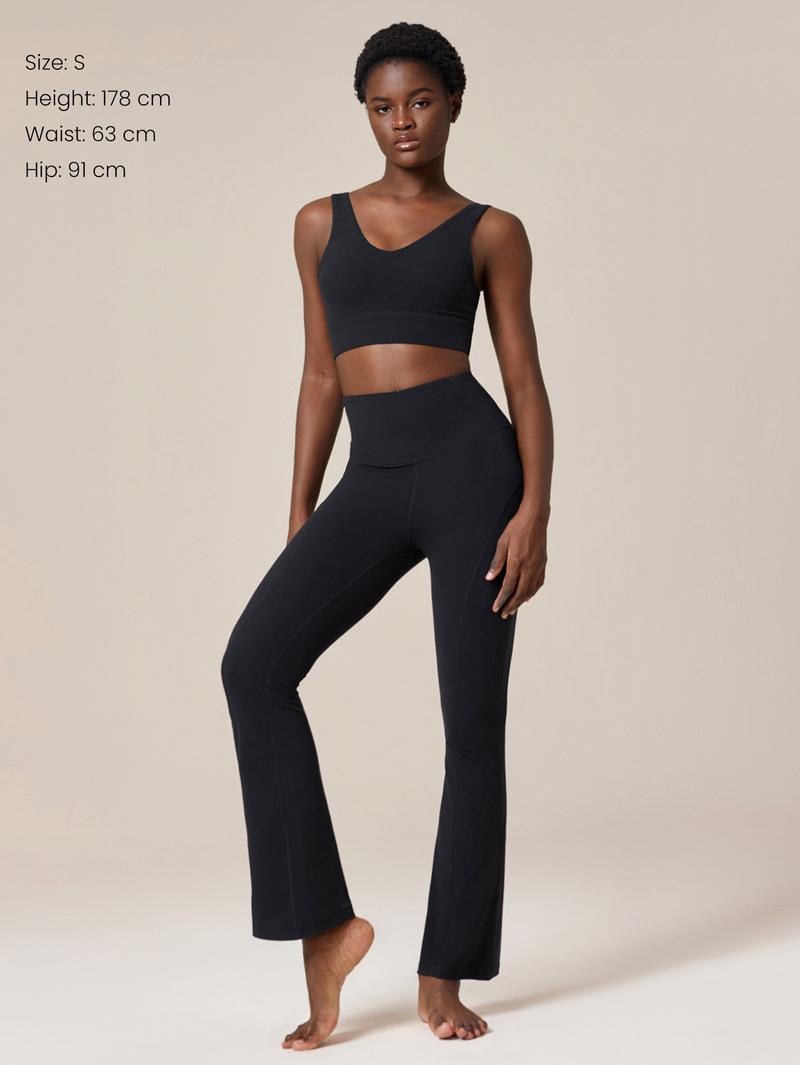 GLOWMODE 31" FeatherFit High-Waisted & Ultra High-Waisted Flared Leggings TikTokShopBlackFriday