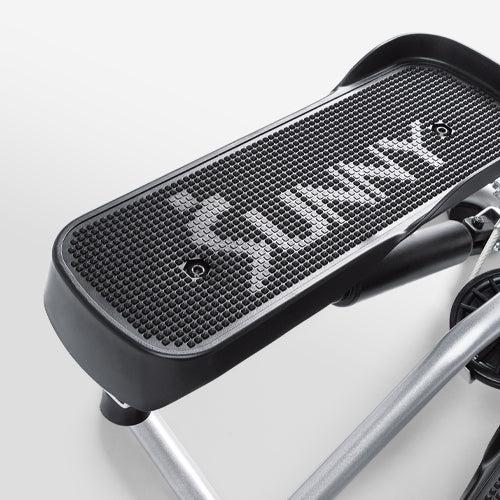 Sunny Health & Fitness Mini Twist Stepper w/ Resistance Bands, Total Full Body Leg Glute Thigh, Home Gym Workout Fitness, Adjustable Resistance/Height, Stabilizer, Performance Monitor, Compact Portable Home Cardio - Smart/Standard/Pro Options Sunny Health & Fitness Mini Twist Stepper w/ Resistance Bands, Total Full Body Leg Glute Thigh, Home Gym Workout Fitness, Adjustable Resistance/Height, Stabilizer, Performance Monitor, Compact Portable Home Cardio - Smart/Standard/Pro Options