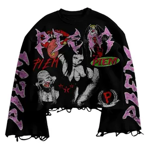 PIEM “vamp” wide sleeve thermal Tops