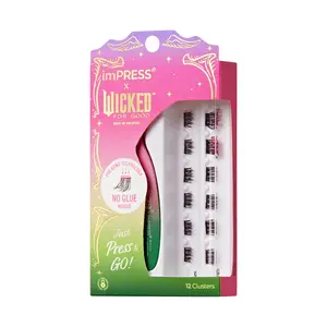 imPRESS X WICKED: FOR GOOD Falsies Self Adhesive Lash Clusters | Friends Till The End