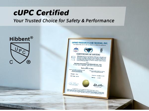 Hibbent cUPC Certified 13'' Shower Head Combo, High Pressure 5 Spray Rainfall Showerhead, 10 Spray Handheld, All Metal Easy Reach 4-way Diverter Arm with Pause Mode, 71'' Hose and Holder, Brushed Gold