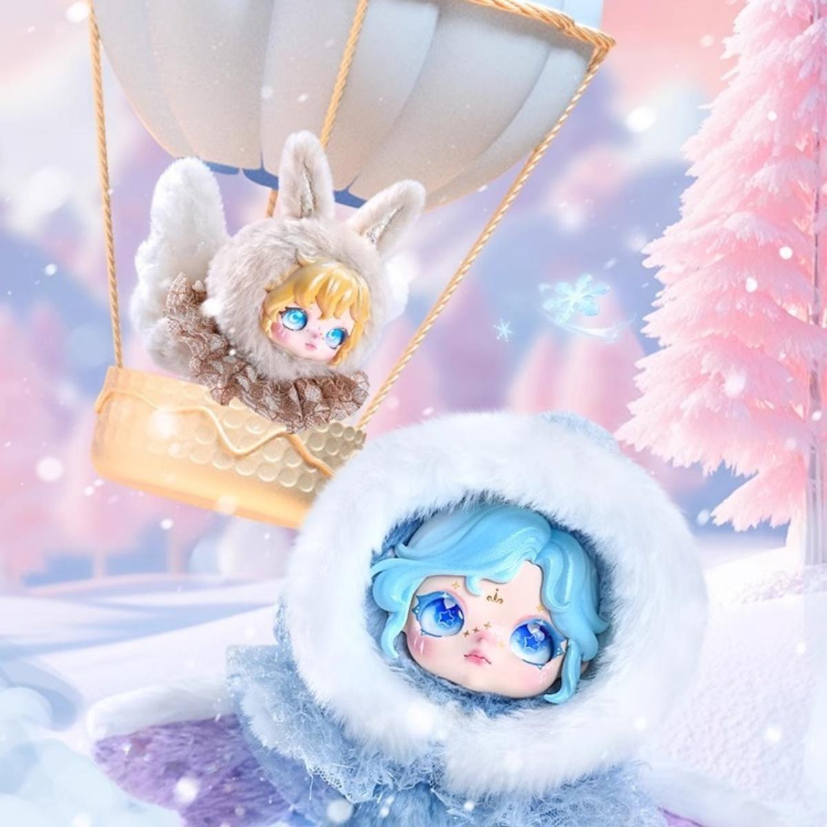 DUMIA Aria Snow Trace Secret Language Vinyl Plush Doll Blind Box Joint Mobile Girl Trendy Play Cute Doll Gift PAP