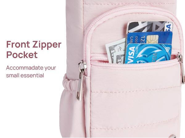 【Telena】 Water Bottle Carrier Bag with Strap Crossbody Bags for Women for Walking, Hiking, Cycling Gift Black Purse #TikTokShopBlackFriday