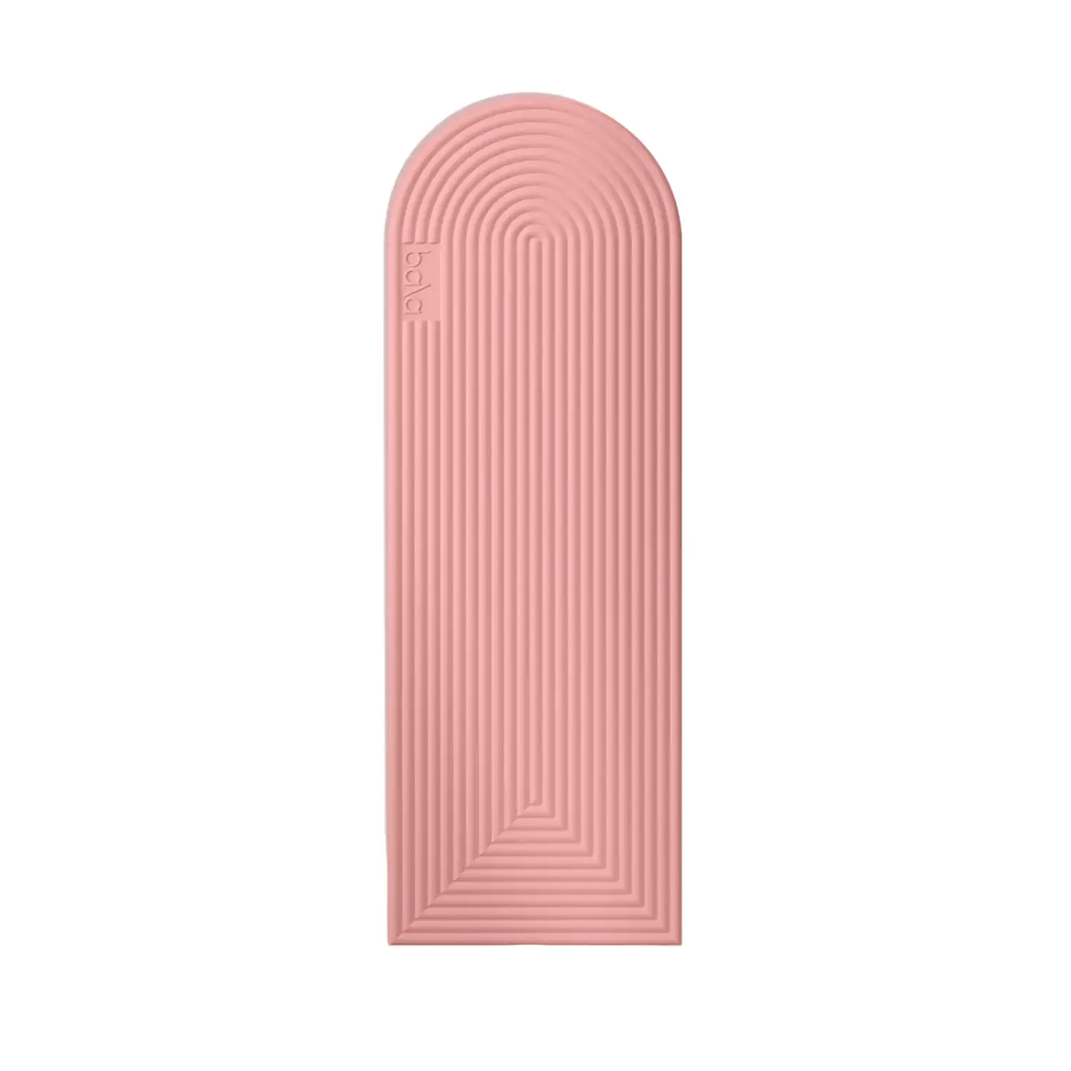Bala Plush Exercise Mat - 10mm Thick Soft Supportive Foam, Absorbent Top Helps Keep Poses Dry, Lightweight Travel Friendly, Play Wavy Capsule Shapes, Yoga Accessories, Fit at Home Workout Gear, Exercise Mats, Sweat‑Safe Top