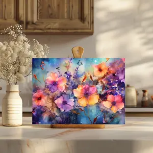 Glass Cutting Board - Durable Tempered Glass, Available in Medium 11"x8" & Large 15"x11" Sizes, High-Quality for Long-Lasting Use