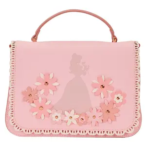 Loungefly Disney Princess Belle Floral Lace Crossbody Bag