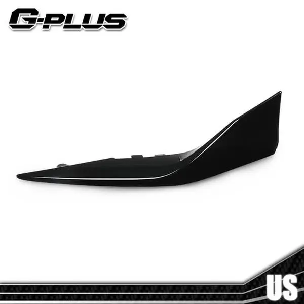 MOTOR GPLUS 1 Set Front Bumper Side Lower Molding Trim - Single Left Side, Gloss Black, Vehicle-Specific Fit for 2025 Toyota Camry SE, Factory Look Auto Replacement Part Designed with the Latest Software-Modern Tooling
