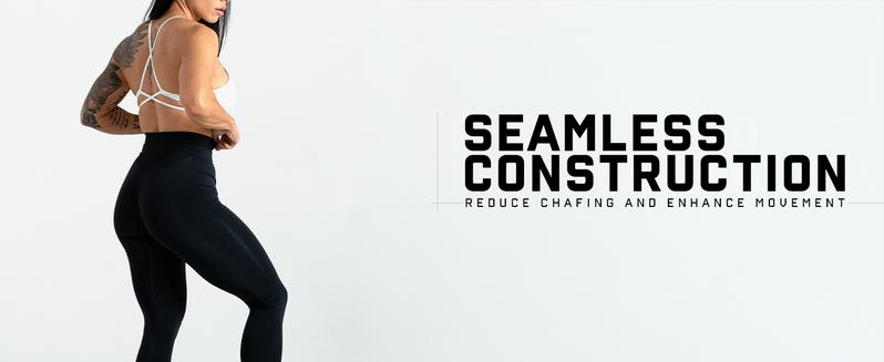 Gymreapers Infinity Seamless Workout Gym Leggings Ultra Comfortable Moisture Wicking Four Way Stretch Fit Back Scrunch Leggings for Women Activewear Skinny Yoga Bottoms High Waist