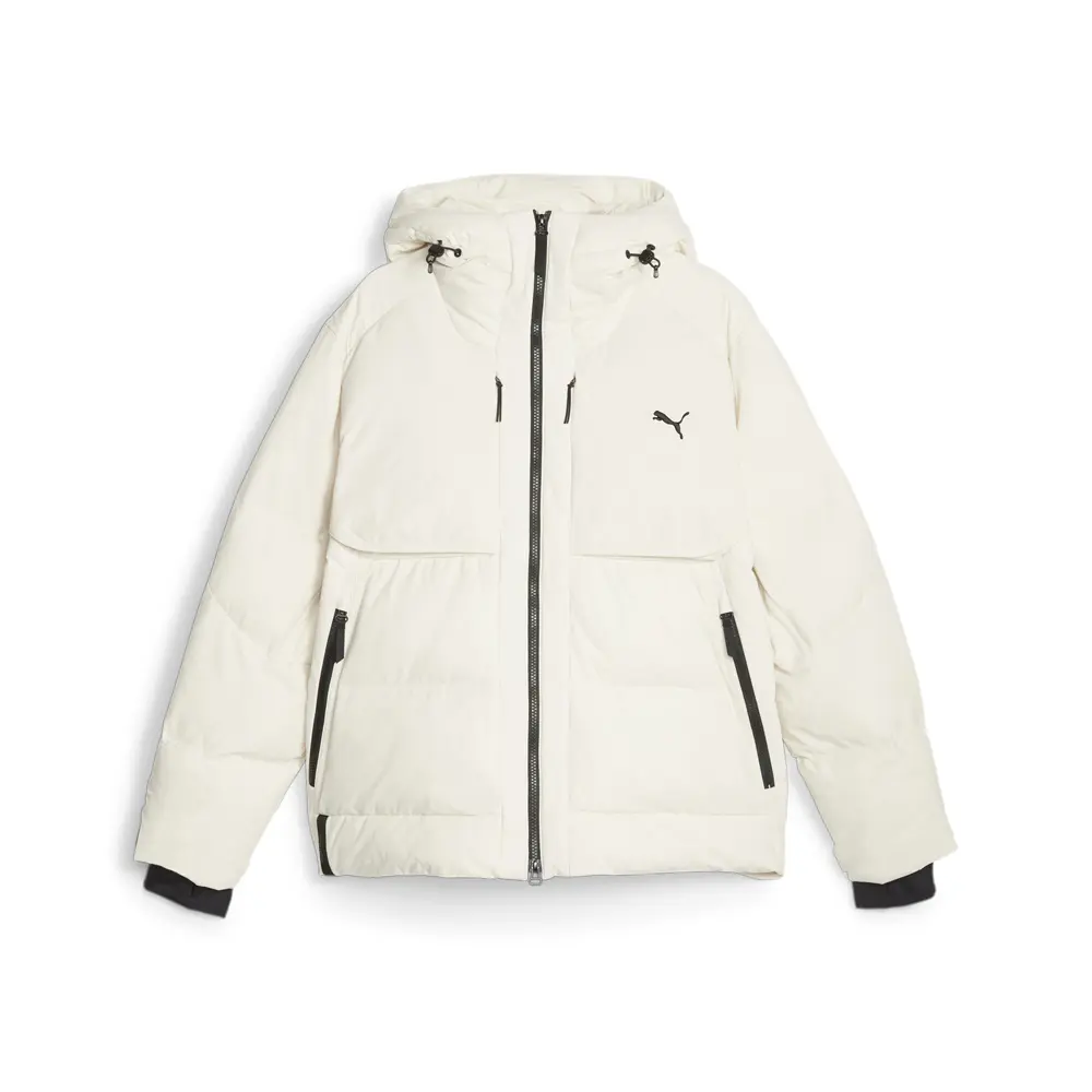 PUMA Mens Pumatech Primaloft Puffer Jacket Athletic Outerwear Casual - White