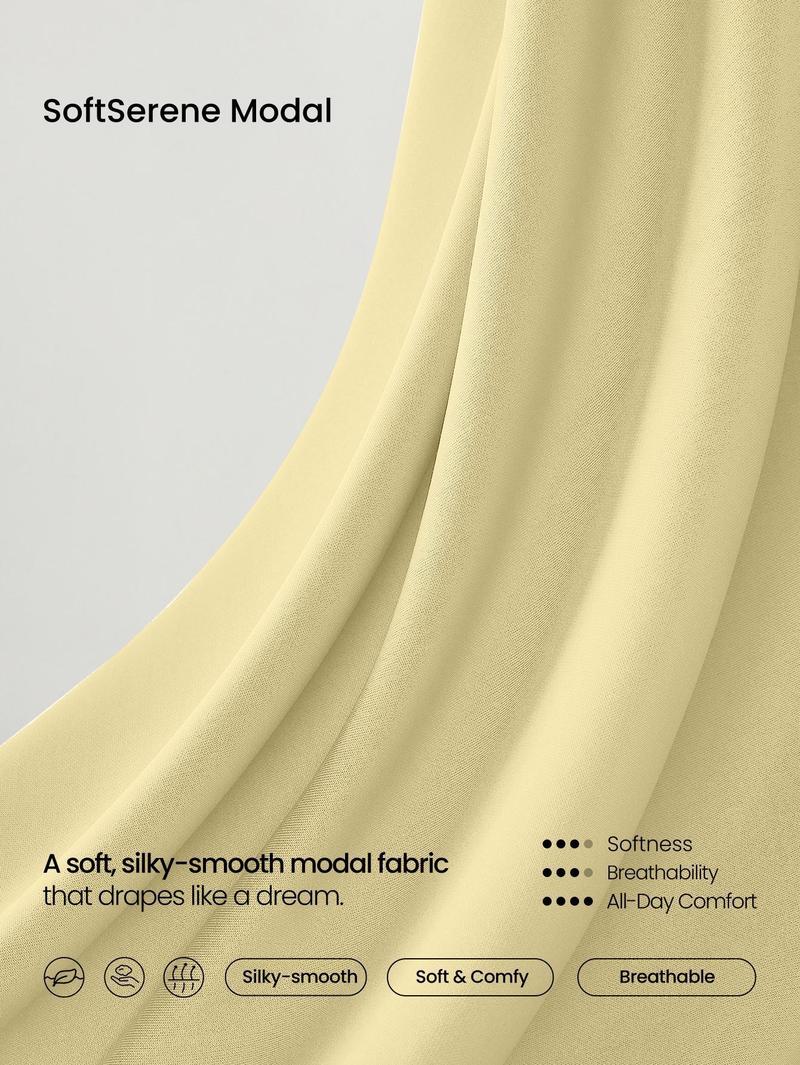 GLOWMODE Modal Wide Leg Pants Silk Touch Relaxed Lounge Pants Silky-Soft Fabric TikTokShopBlackFriday