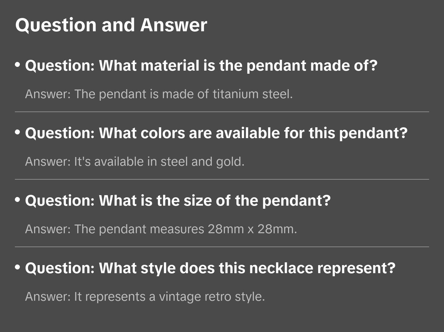 Asgard Crafted Circular Horn Rune Pendant Chain