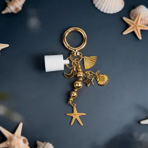 Lip Gloss Holder Keychain Cap Compatible with Summer Fridays 0.5oz Lip Balm | Leak-Proof Design|1:1 Precise Fit|Cute Bag Charm Accessory|Perfect Gift for Beauty Lovers & Trendsetters