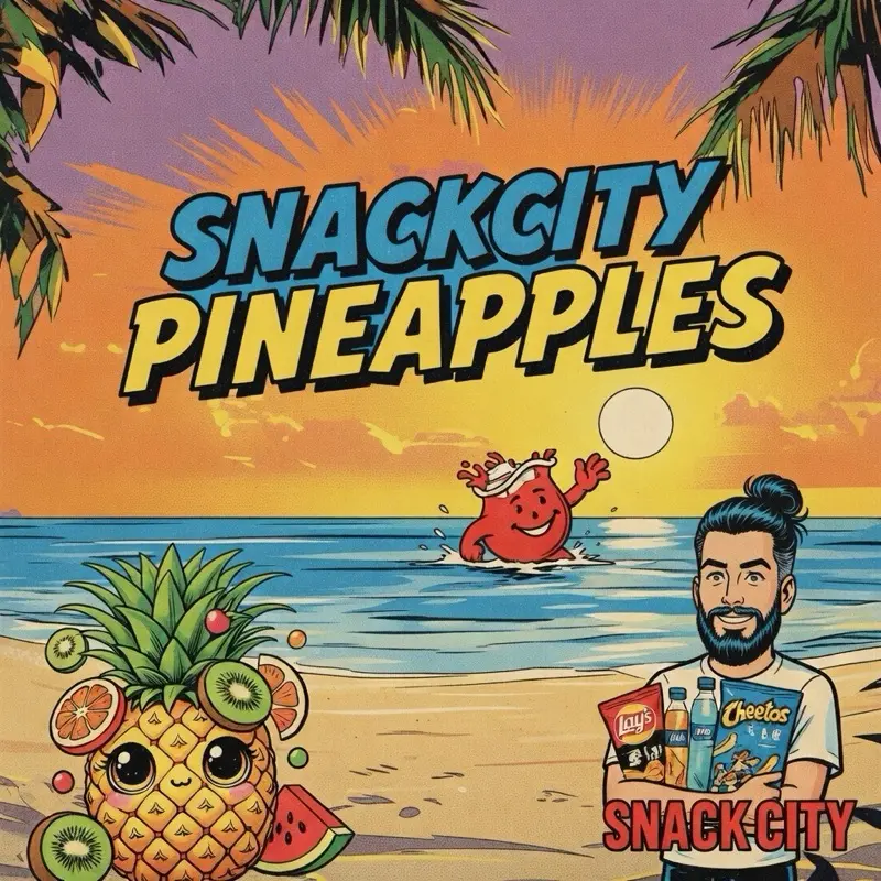 SnackCity Kool-Aid Pineapples