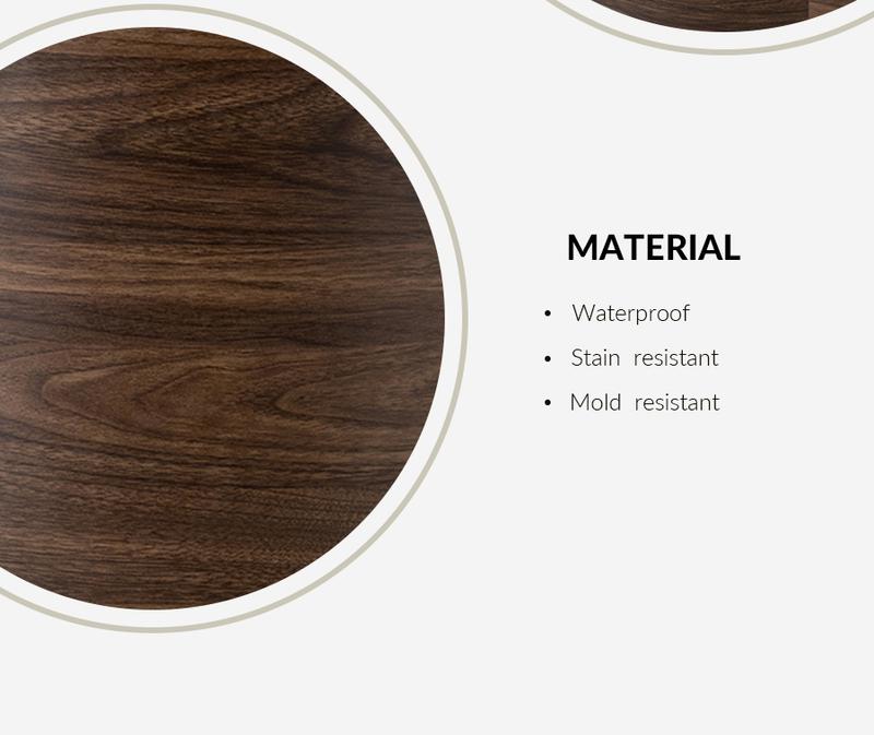 Hulala Etta 26'' Tall Drum 3 Drawer End Table, Solid and Manufactured Wood, with Square Drawers and Storage Cabinet, Metal Legs