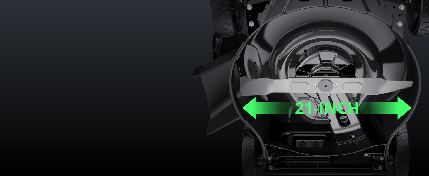 AMERISUN 21" Gas Push Lawn Mower, Rugged Steel Deck, 3-in-1 Versatile Mower, 144cc OHV Engine, 6-Level Height Adjustment, Large Grass Collector, Easy Maneuverability for Home & Garden(AV8621P1), reel mower, fly mower