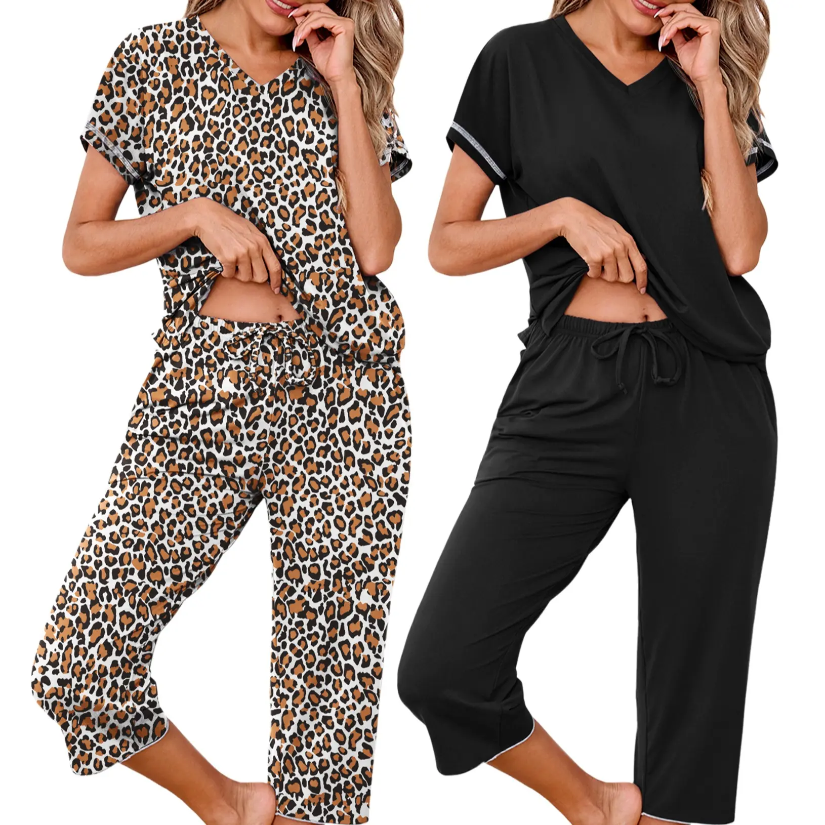 Leopard Print, Black