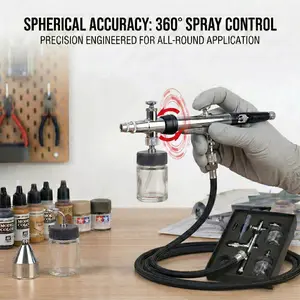 Trending Upgrade! 360° Rotating Airbrush  Game-Changing Head | The Ultimate Painting Tool for Gundam & Models