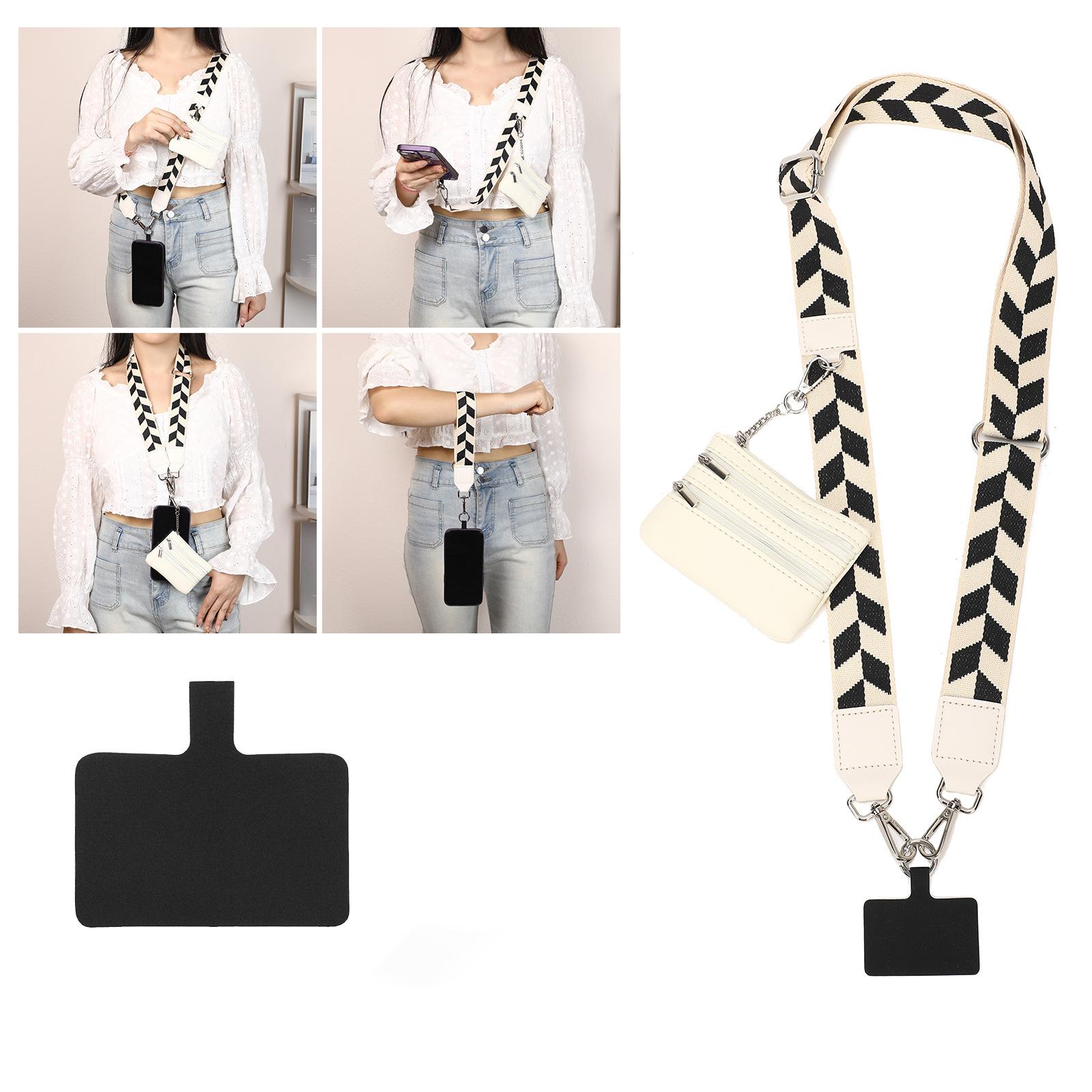 Clip and Go Strap for Phone With Wallet Crossbody, Phone Strap With Wallet, Phone Strap Crossbody With Zipper Pouch Wallet, Adjustable Mobile Phone Strap, Mother's Day Gifts Clip and Go Strap for Phone With Wallet Crossbody, Phone Strap With Wallet, Phone Strap Crossbody With Zipper Pouch Wallet, Adjustable Mobile Phone Strap, Mother's Day Gifts