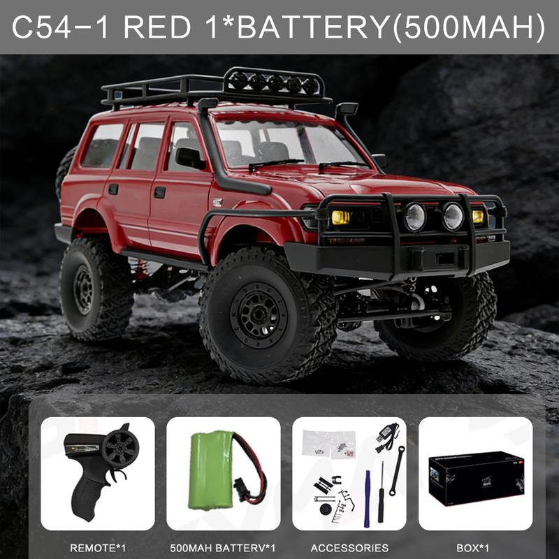 1:16Valentine's day BEST gift Proportion 4WD Climbing Remote ControlCarRechargeable Electric Toy Car, Outdoor AdventureEnthusiastPerfect Gift