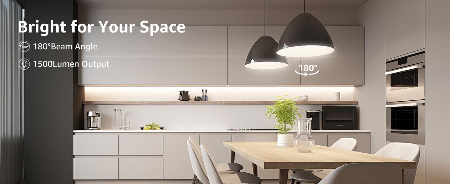 Lepro 100W Equivalent LED Light Bulbs, 14W 1500 Lumens 2700K Warm White and 5000K Daylight White Non-Dimmable, A19 E26 Standard Base, 10000 Hour Lifetime, Pack of 3