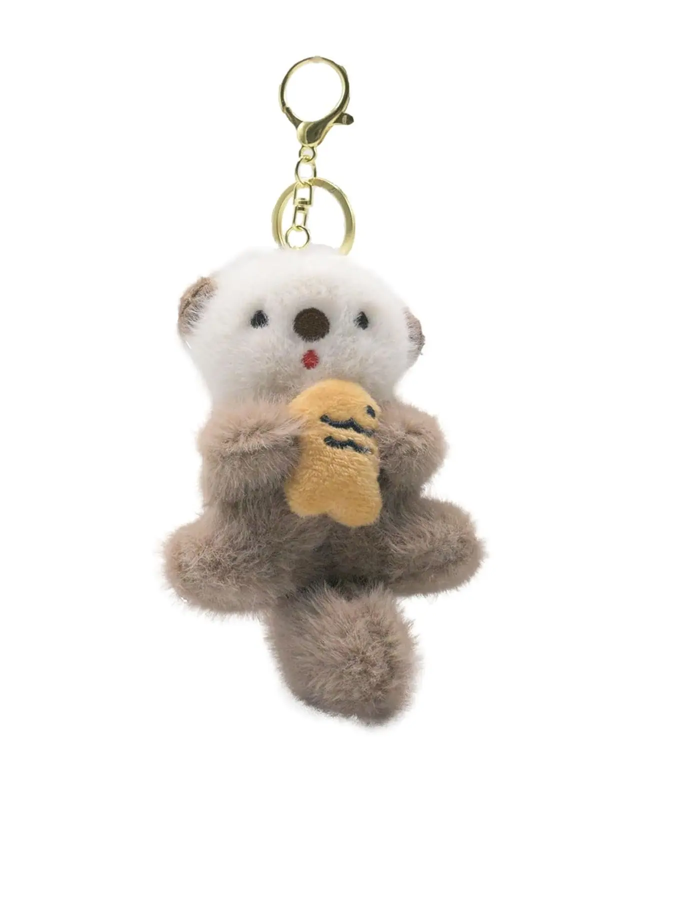 Cute Otter Keychain Pendant & Bag Accessories, Keychain Kawaii Charms, Animal Lover Gift Idea, Perfect for Bags & Backpacks, Unique Design for Daily Use, Keychain for Purse