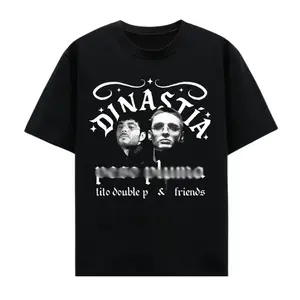 Dinastía Tour Concert Tee Inspired by Peso, Ti - to Double P & Friends, Mexican Music Shirt, Full Size, Full Color.