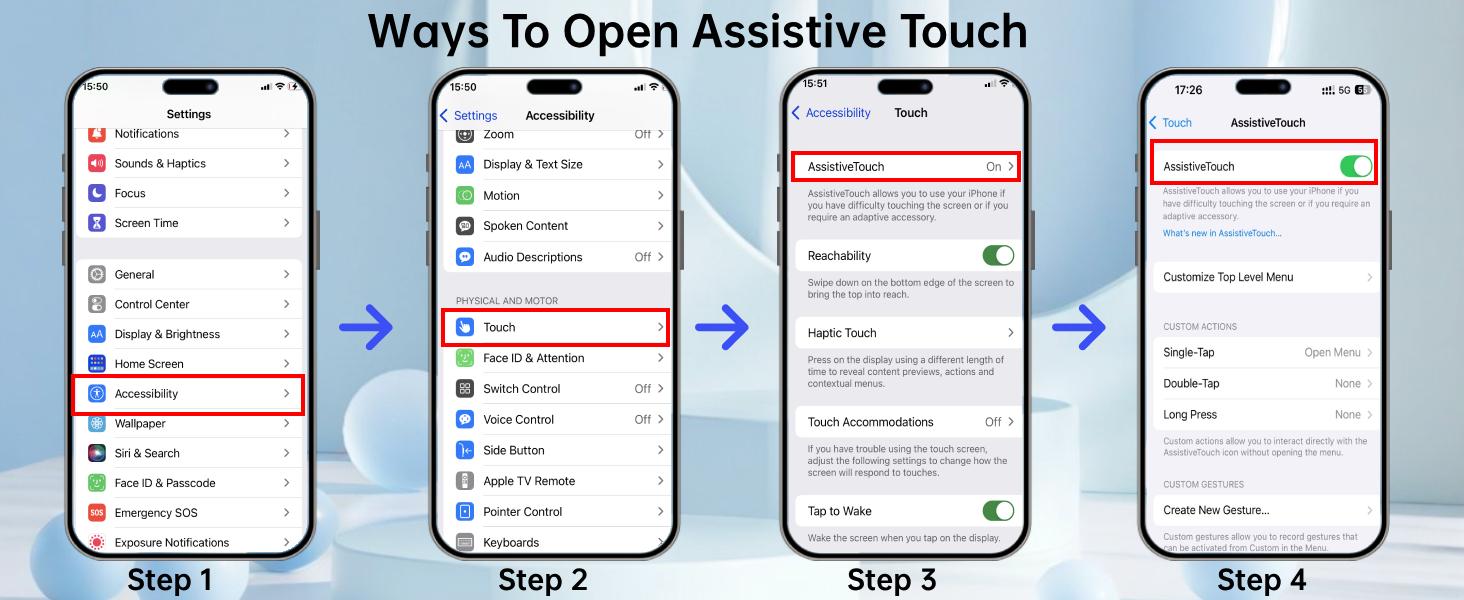 Bluetooth Screen Tapper Auto Clicker for TikTok App - Wireless Touchpad Remote Phone Tapper for iPhone & Android，Dual Device S1/S2, 2-Speed Silent Clicker