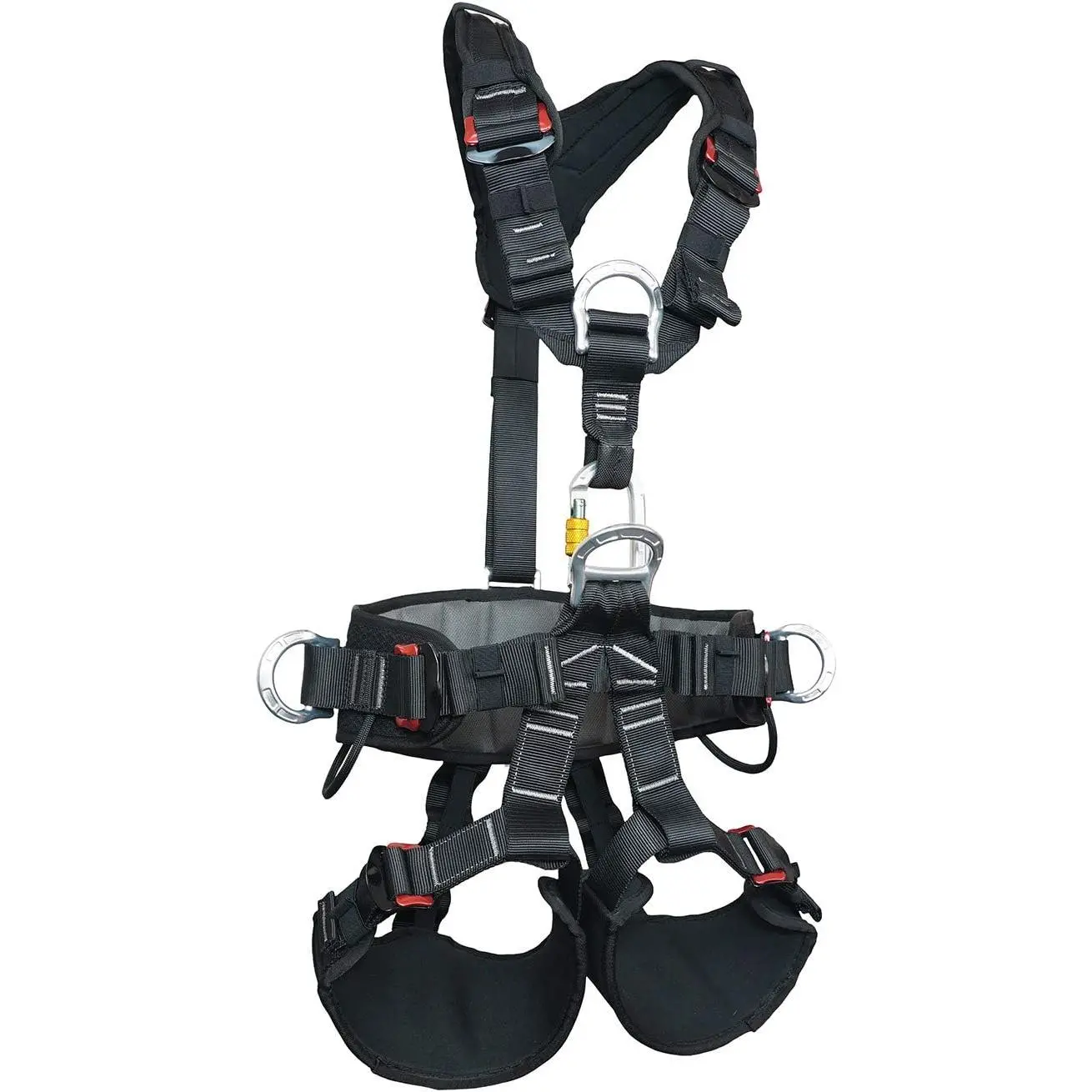 Full  Climbing Harness Can Be Inverted Thicken Widen Protect  Safety Harness Tree Work Rock Climbing Mountaineering Rescuing Work at Height Yifanyou Sports