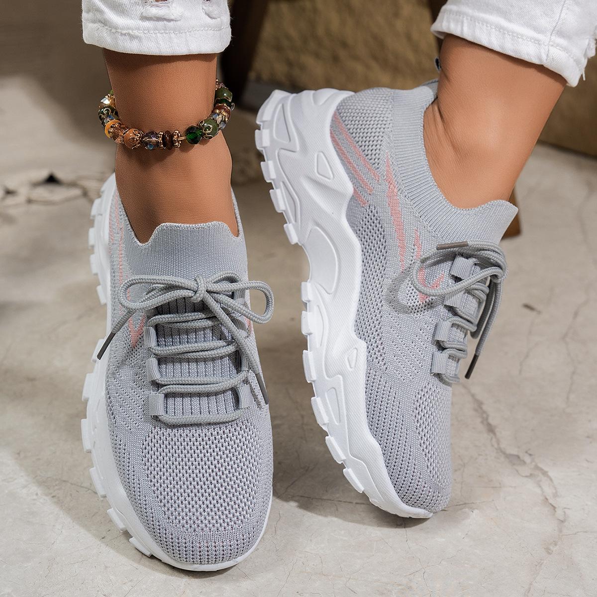 Women's Casual Walking Shoes - Lightweight Breathable Mesh Sneakers