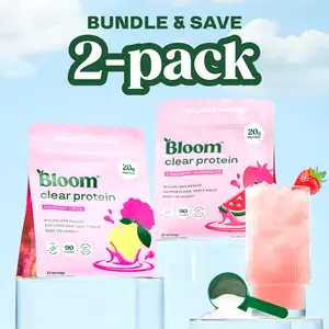 2 Pack Bloom Nutrition Clear Protein
