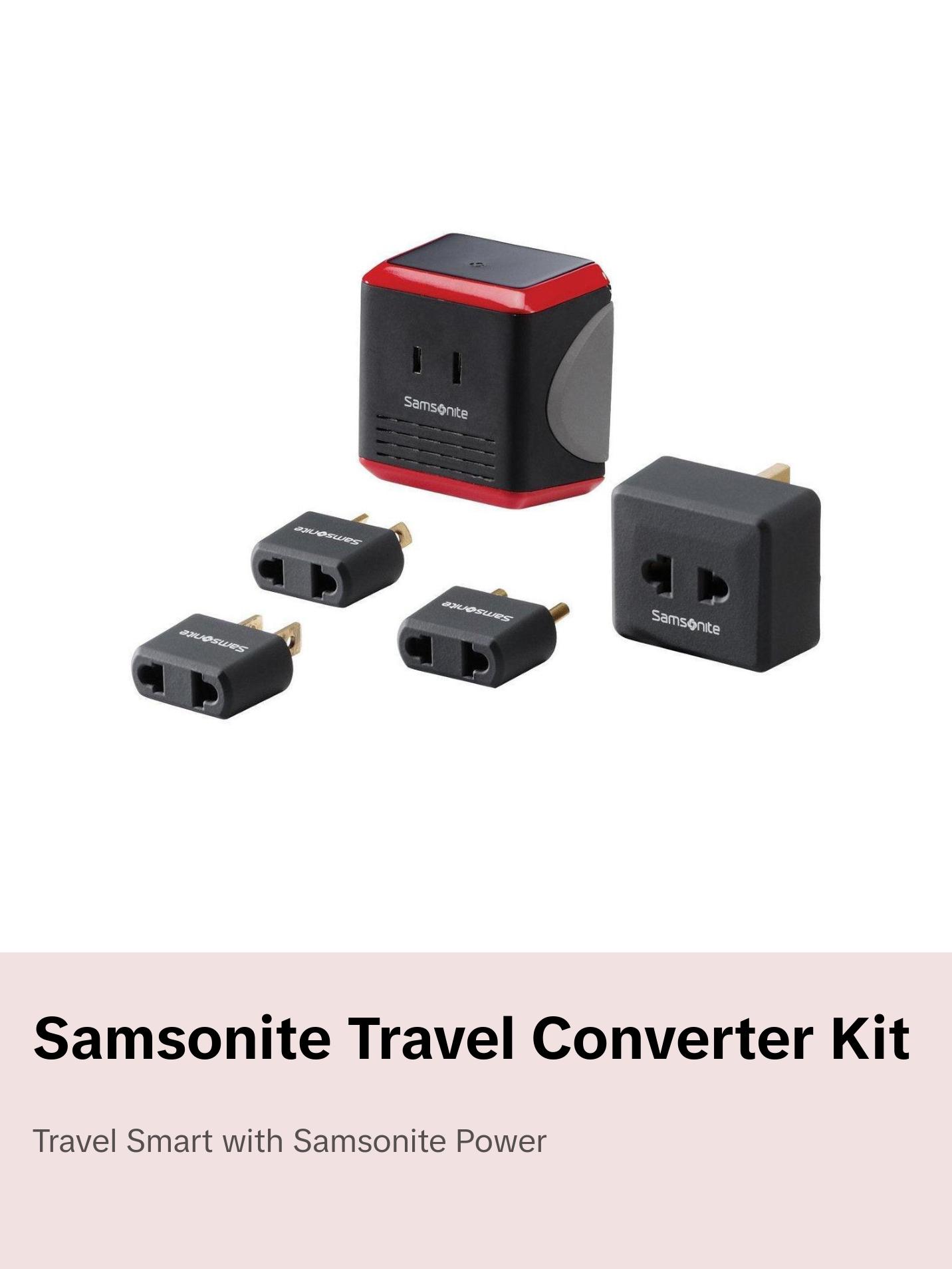 Samsonite Converter/Adapter Kit - TikTok Shop