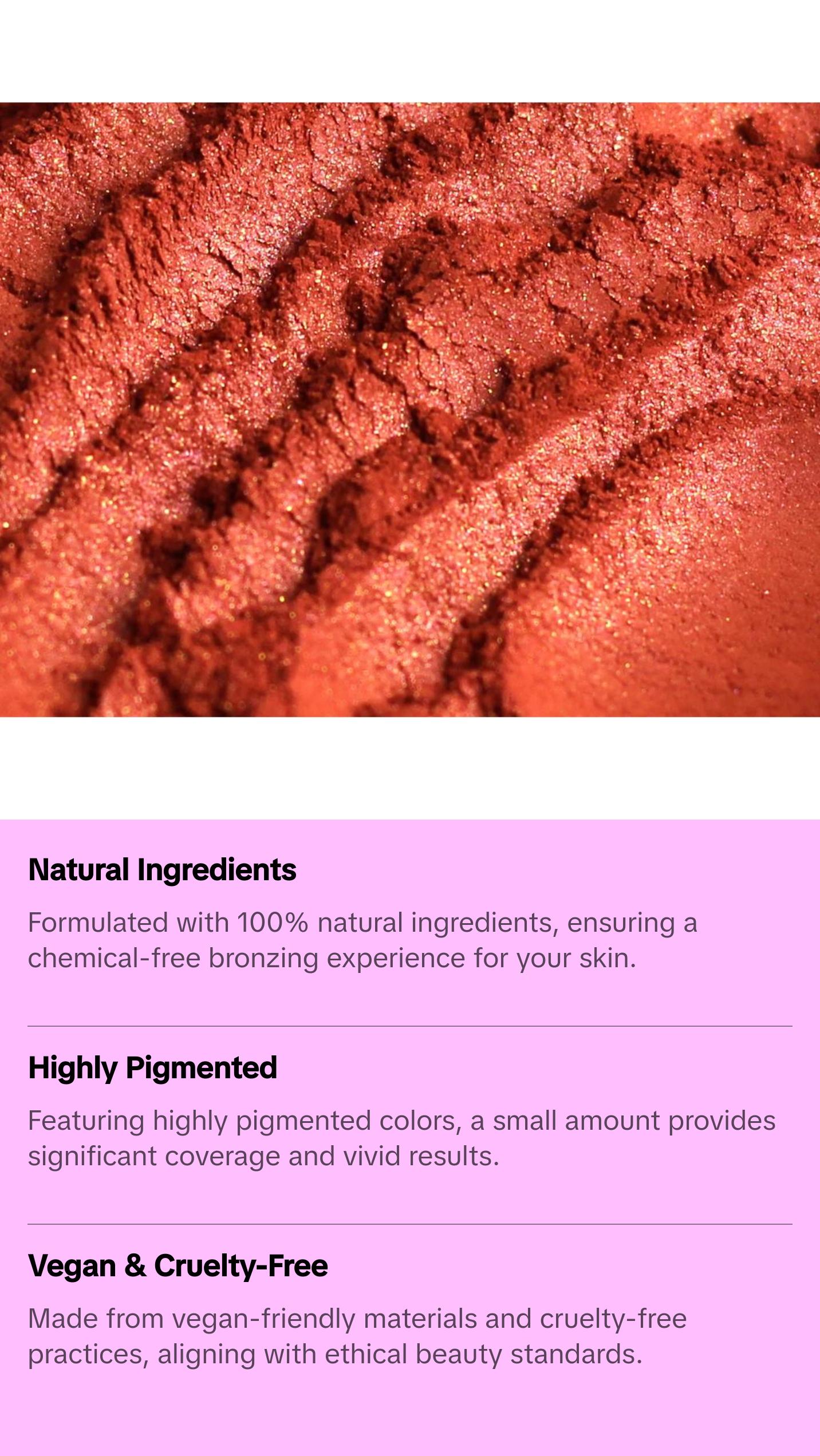 100% Minerals Bronzer (15-20ML), Blazing Cherubim