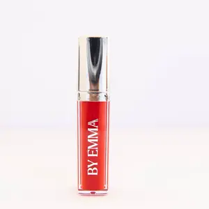 BY EMMA Chérie Matte Liquid Lipstick – Classic Red Long-Wear Velvet Matte