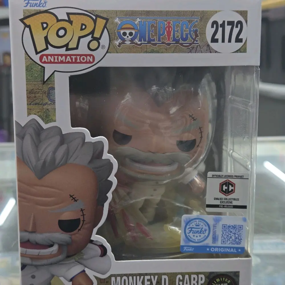 Funko Pop! Monkey D. Garp #2172 Chase Prerelease exclusive, One Piece