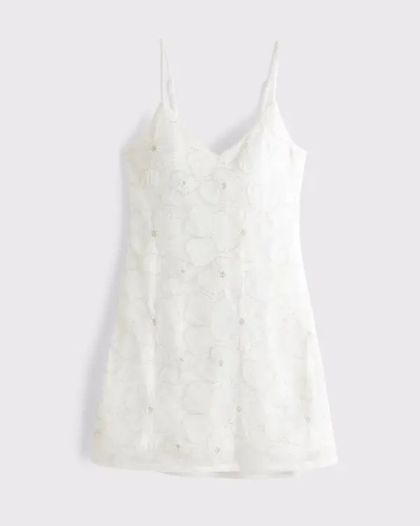Embellished Shift Mini Dress - TikTok Shop