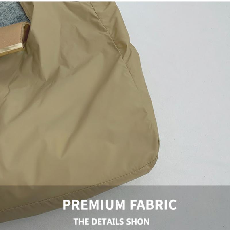 Keychain Tote Bag, Foldable Tote Bag, Expandable Leather Mini Bags with Key Ring, Portable Handbag for Daily Errands